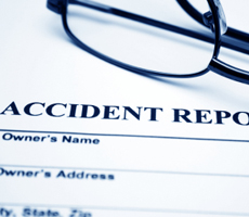 image of accident report